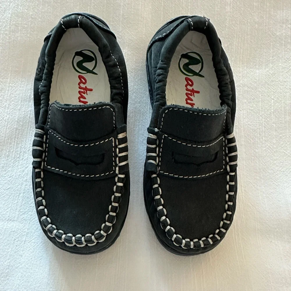 Naturino Kids Navy Nabuk Loafer